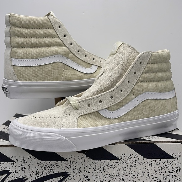 Vans Men’s 0g Sk8-Hi Lx Vault Checkerboard Vintag
VN0A4BVB0VW 
Sneakers - Picture 9 of 16